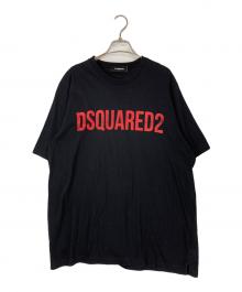 DSQUARED2（ディースクエアード）の古着「Slouch T-Shirt」｜ブラック