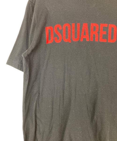 DSQUARED2（ディースクエアード）DSQUARED2 (ディースクエアード) Slouch T-Shirt ブラック サイズ:Sの古着・服飾アイテム