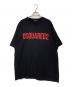 DSQUARED2（ディースクエアード）の古着「Slouch T-Shirt」｜ブラック
