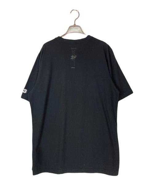 Y-3（ワイスリー）Y-3 (ワイスリー) M CH1 SS TEE - CF STRIPES ブラック サイズ:Mの古着・服飾アイテム