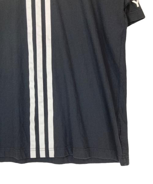 Y-3（ワイスリー）Y-3 (ワイスリー) M CH1 SS TEE - CF STRIPES ブラック サイズ:Mの古着・服飾アイテム