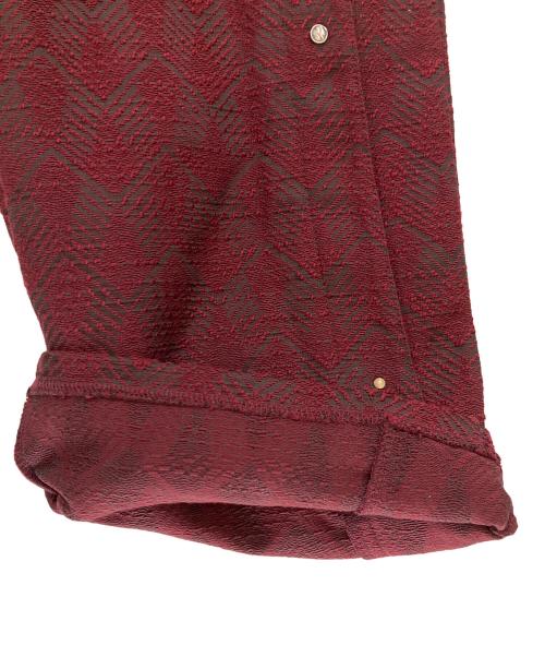 ANDERSSON BELL（アンダーソンベル）ANDERSSON BELL (アンダーソンベル) WAVE TRACK PANTS ワインレッド サイズ:48の古着・服飾アイテム