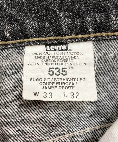 LEVI'S（リーバイス）LEVI'S (リーバイス) 535デニムパンツ ブラック サイズ:SIZE W33×L32の古着・服飾アイテム