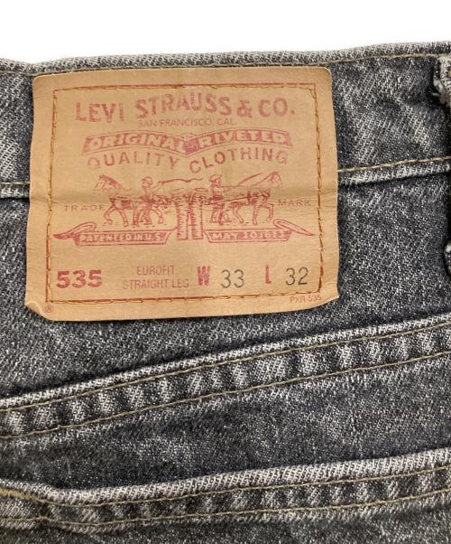 LEVI'S（リーバイス）LEVI'S (リーバイス) 535デニムパンツ ブラック サイズ:SIZE W33×L32の古着・服飾アイテム