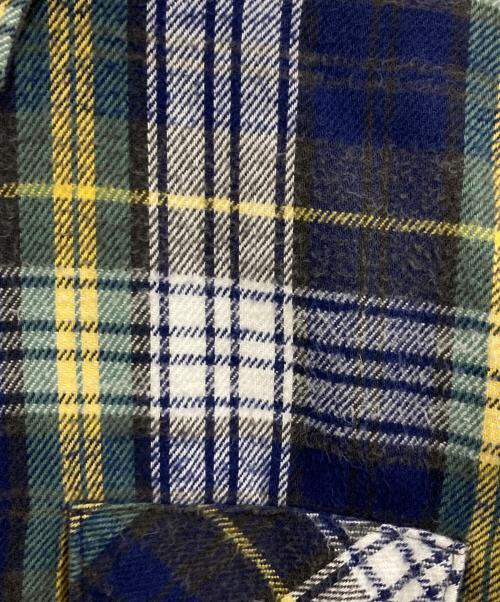 FIVE BROTHER（ファイブブラザー）FIVE BROTHER (ファイブブラザー) 70～80'sネルシャツ ネイビー サイズ:XLの古着・服飾アイテム