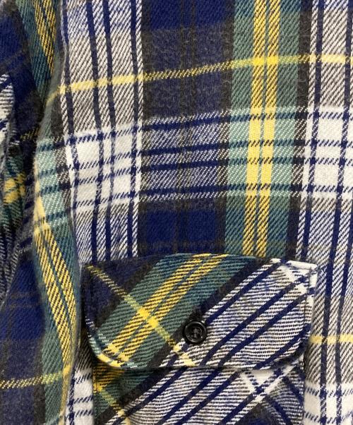 FIVE BROTHER（ファイブブラザー）FIVE BROTHER (ファイブブラザー) 70～80'sネルシャツ ネイビー サイズ:XLの古着・服飾アイテム