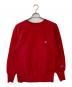 Champion REVERSE WEAVE（チャンピオン リバース ウィーブ）の古着「90'sクルーネックスウェット」｜レッド