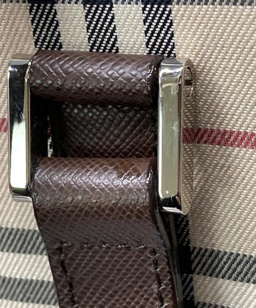 BURBERRY（バーバリー）BURBERRY (バーバリー) ノヴァチェックキャンバストートバッグ ベージュの古着・服飾アイテム