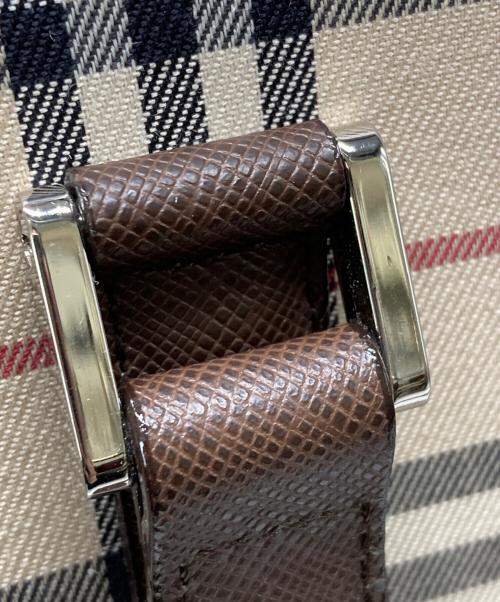 BURBERRY（バーバリー）BURBERRY (バーバリー) ノヴァチェックキャンバストートバッグ ベージュの古着・服飾アイテム