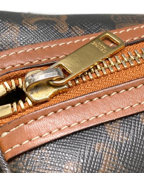 CELINE（セリーヌ）CELINE (セリーヌ) トリオンフチェーンショルダーバッグ ブラウンの古着・服飾アイテム