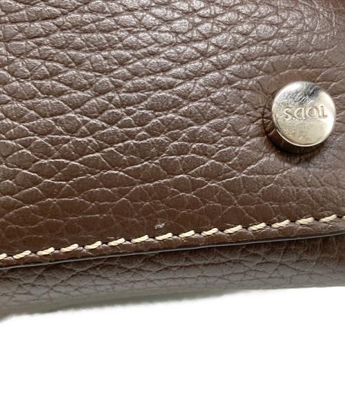 TOD'S（トッズ）TOD'S (トッズ) Ron Herman (ロンハーマン) 2WAYレザーバッグマイクロ ブラウンの古着・服飾アイテム