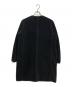DANTON (ダントン) フリースカラーレスコート ブラック サイズ:38：10000円