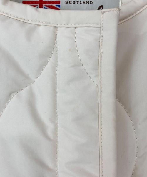 Traditional Weatherwear（トラディショナルウェザーウェア）Traditional Weatherwear (トラディショナルウェザーウェア) キルティング ロング ジレ ベージュ サイズ:34の古着・服飾アイテム