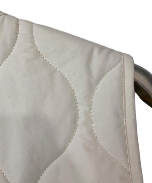 Traditional Weatherwear（トラディショナルウェザーウェア）Traditional Weatherwear (トラディショナルウェザーウェア) キルティング ロング ジレ ベージュ サイズ:34の古着・服飾アイテム