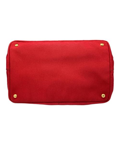 PRADA（プラダ）PRADA (プラダ) カナパトートMバッグ レッドの古着・服飾アイテム