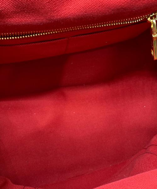 PRADA（プラダ）PRADA (プラダ) カナパトートMバッグ レッドの古着・服飾アイテム