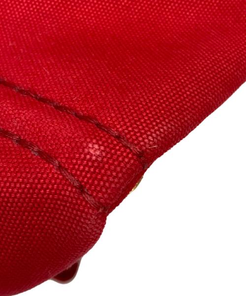 PRADA（プラダ）PRADA (プラダ) カナパトートMバッグ レッドの古着・服飾アイテム