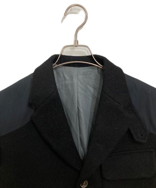 NIGEL CABOURN（ナイジェルケーボン）NIGEL CABOURN (ナイジェルケーボン) Harris Tweed (ハリスツイード) MALLORY JACKET ブラック サイズ:46の古着・服飾アイテム