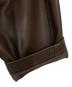 中古・古着 ANUKE (アンヌーク) Ecoleather Over Jacket ブラウン サイズ:38：15000円