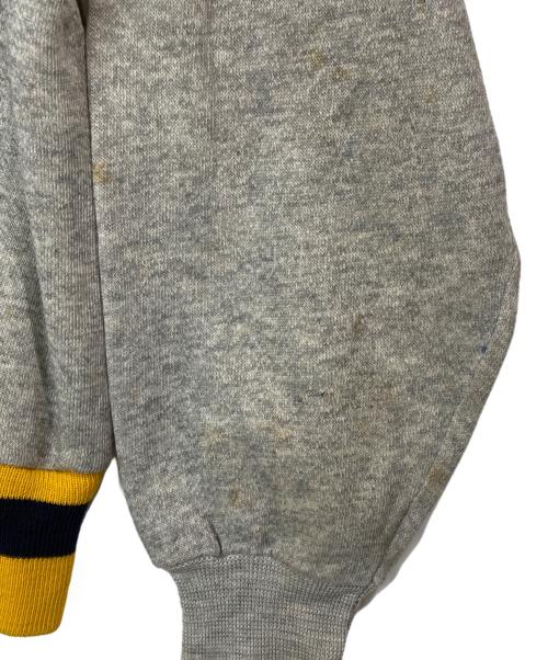 Champion（チャンピオン）Champion (チャンピオン) カレッジロゴパーカー イエロー×グレー サイズ:Sの古着・服飾アイテム