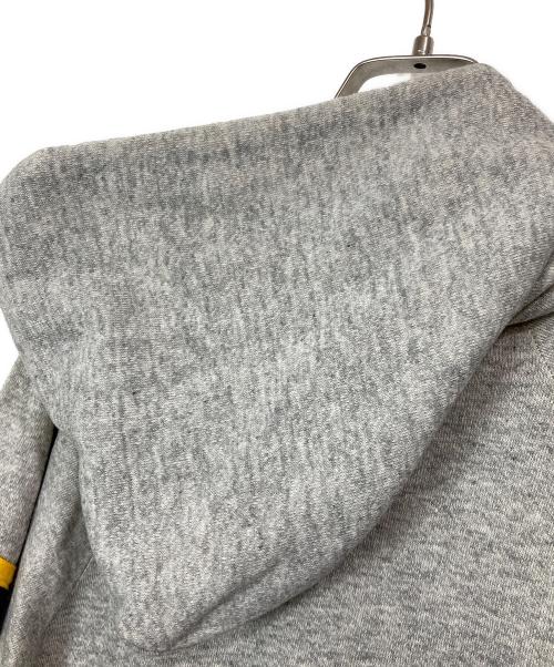 Champion（チャンピオン）Champion (チャンピオン) カレッジロゴパーカー イエロー×グレー サイズ:Sの古着・服飾アイテム