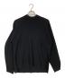 ENFOLD（エンフォルド）の古着「BOX－KNIT PULLOVER」｜ブラック