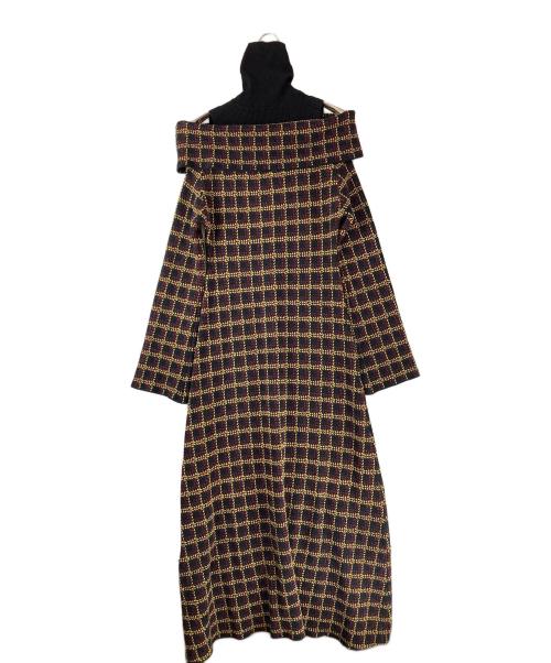 Ameri（アメリ）Ameri (アメリ) UND OFF SHOULDER KNIT DRESS ブラック サイズ:Ｍの古着・服飾アイテム