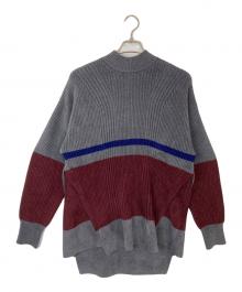 UN3D.（アンスリード）の古着「モールロングニットトップ」｜グレー