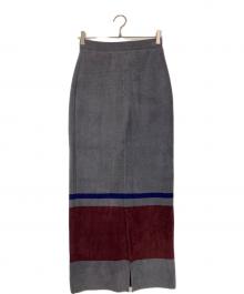 UN3D.（アンスリード）の古着「モールタイトニットスカート」｜グレー