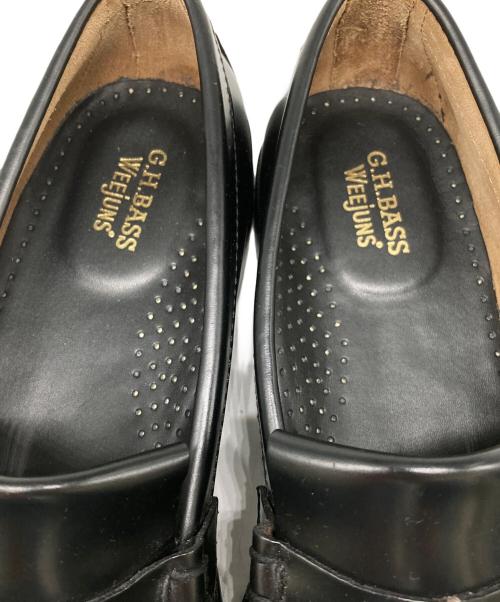 G.H.BASS（ジーエイチバス）G.H.BASS (ジーエイチバス) タッセルローファー ブラック サイズ:US10の古着・服飾アイテム