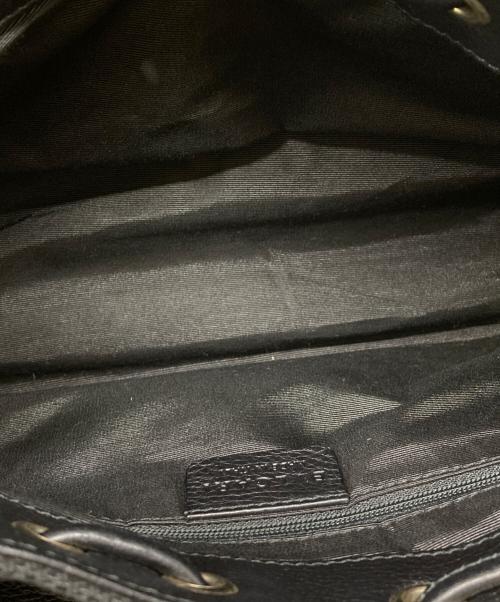 BVLGARI（ブルガリ）BVLGARI (ブルガリ) マキシレッタレキャンバスハンドバッグ ブラックの古着・服飾アイテム