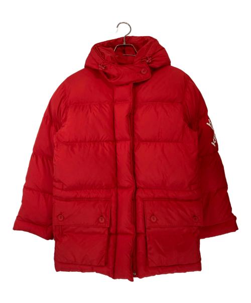 KENZO（ケンゾー）KENZO (ケンゾー) ルーズフィットダウンジャケット レッド サイズ:Sの古着・服飾アイテム
