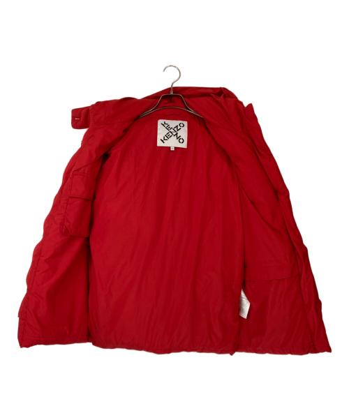 KENZO（ケンゾー）KENZO (ケンゾー) ルーズフィットダウンジャケット レッド サイズ:Sの古着・服飾アイテム
