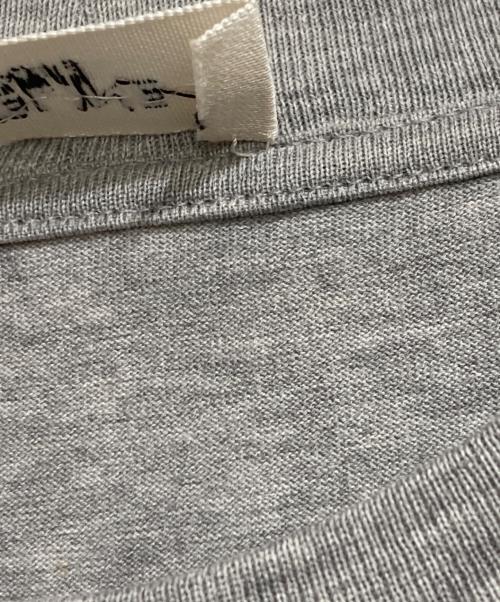 CELINE（セリーヌ）CELINE (セリーヌ) ルーズフィットロゴプリントTシャツ グレー サイズ:Mの古着・服飾アイテム
