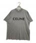 CELINE（セリーヌ）の古着「ルーズフィットロゴプリントTシャツ」｜グレー