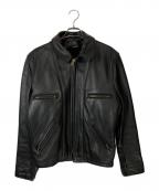 Schottショット）の古着「ライナー付シングルレザージャケット」｜ブラック