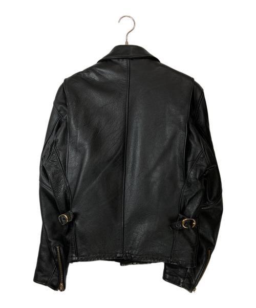 Schott（ショット）Schott (ショット) ライナー付シングルレザージャケット ブラック サイズ:38の古着・服飾アイテム