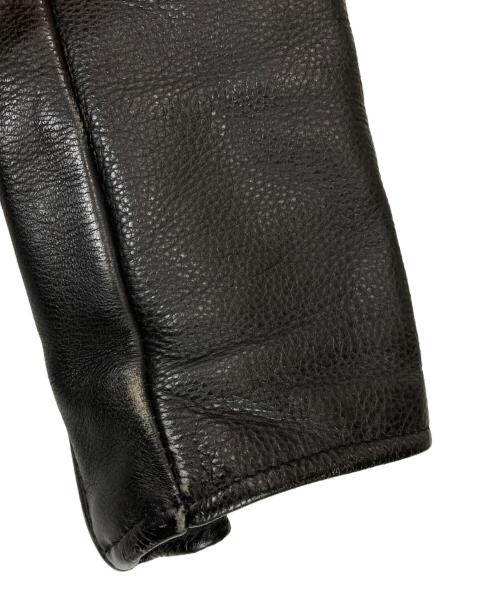 Schott（ショット）Schott (ショット) ライナー付シングルレザージャケット ブラック サイズ:38の古着・服飾アイテム