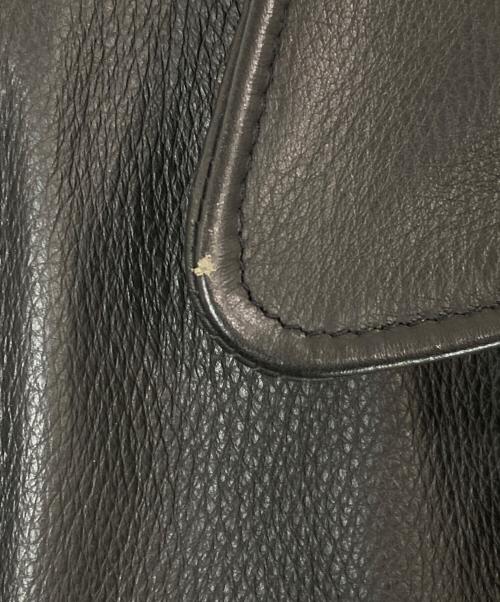 Schott（ショット）Schott (ショット) ライナー付シングルレザージャケット ブラック サイズ:38の古着・服飾アイテム