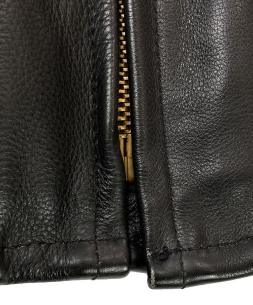 Schott（ショット）Schott (ショット) ライナー付シングルレザージャケット ブラック サイズ:38の古着・服飾アイテム