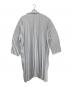 HOMME PLISSE ISSEY MIYAKE (オム プリッセ イッセイ ミヤケ) EDGE COAT LIGHT グレー サイズ:1：20000円