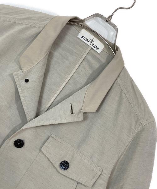STONE ISLAND（ストーンアイランド）STONE ISLAND (ストーンアイランド) 16SS シェルジャケット ベージュ サイズ:Lの古着・服飾アイテム