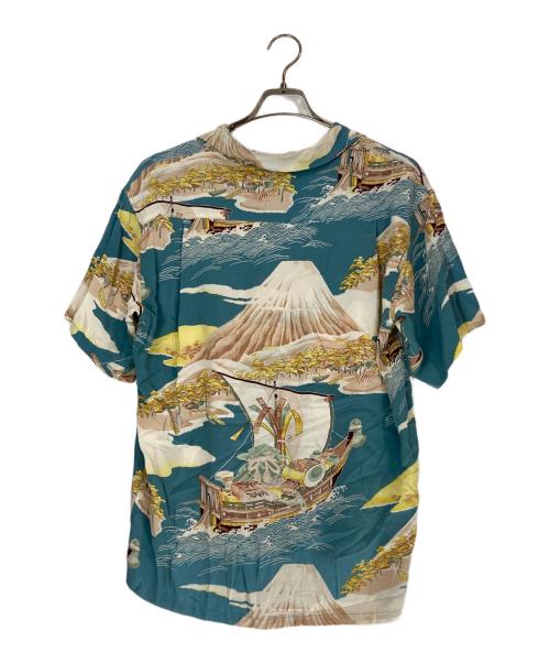 Sun Surf（サンサーフ）Sun Surf (サンサーフ) アロハシャツ ブルー サイズ:Mの古着・服飾アイテム