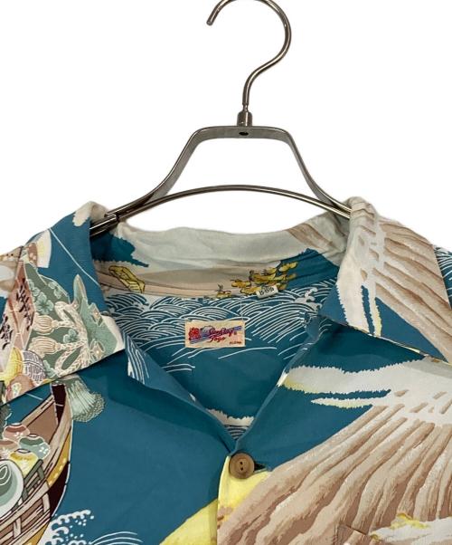 Sun Surf（サンサーフ）Sun Surf (サンサーフ) アロハシャツ ブルー サイズ:Mの古着・服飾アイテム