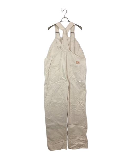 Sun Surf（サンサーフ）Sun Surf (サンサーフ) 9.25oz. PINEAPPLE TWEED OVERALLS アイボリー サイズ:SIZE 34の古着・服飾アイテム