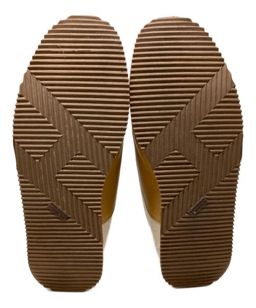 HERMES（エルメス）HERMES (エルメス) クイックスニーカー ブラウン×ベージュ サイズ:43の古着・服飾アイテム