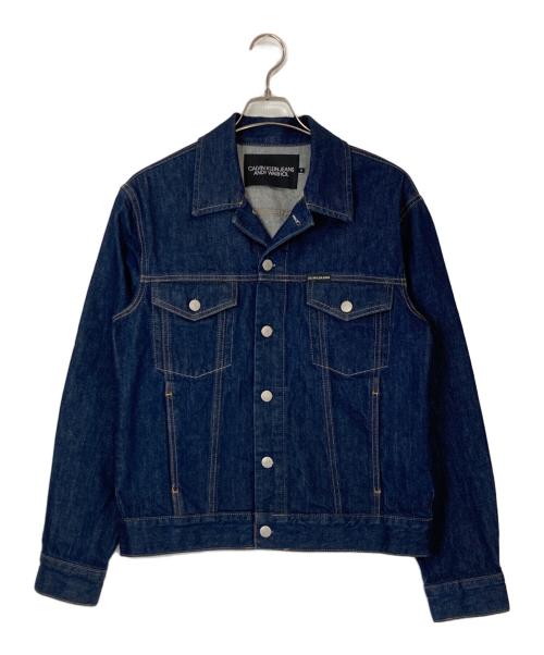 Calvin Klein Jeans（カルバンクラインジーンズ）Calvin Klein Jeans (カルバンクラインジーンズ) ANDY WARHOL (アンディウォーホル) クラシックトラッカー デニムジャケット インディゴ サイズ:Sの古着・服飾アイテム