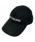 BALENCIAGA（バレンシアガ）の古着「ロゴキャップ」｜ブラック