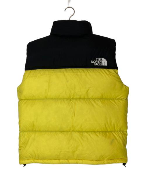 THE NORTH FACE（ザ ノース フェイス）THE NORTH FACE (ザ ノース フェイス) ヌプシベスト　ダウンベスト イエロー サイズ:Ｍの古着・服飾アイテム