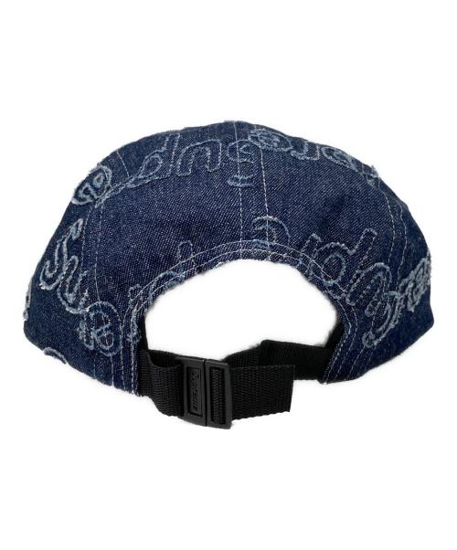 SUPREME（シュプリーム）SUPREME (シュプリーム) Lasered Denim Camp Cap インディゴの古着・服飾アイテム